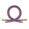 Oehlbach NF 214 Audio-Kabel Master Set Cinch 2x0,50m bordeaux
