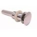 Inello Chrome Pop-up Drain Without Overflow for Vessel Sinks