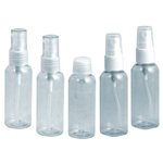 Soft 'n Style 5 Piece Set (2 Pump, 2 Spray, 1 Twist) / Clear (8060)