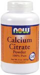 Calcium Citrate by NOW Foods (700mg - 8 oz. Powder)