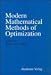 Book Modern Mathematical Methods of Optimization (Mathematical Topics, V. 1)