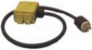 Construction Electrical Products, 4' 12/4 SOW Cord w/Weatherproof Rubber Pendant Box