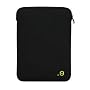 be.ez 100572 LA robe Sleeve for 13.3-Inch Macbooks (Black/Wasabi)
