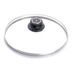 Swiss Diamond Replacement 32 cm Round Cover for 12-1/2-Inch Wok and 12-1/2-Inch Fry Pan