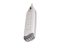Buy Belkin SurgeMaster, 4-Way, Tel/Fax/Modem/Cable or DSL Modem Protection, 2m Cable online at Discounted New and Used prices. Delivered to your door with Off-The-Bookshelf.