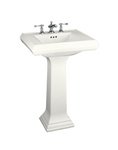 KOHLER K-2238-4 Memoirs Pedestal Lavatory with 4 Centers