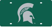 SD02203 Michigan State University Spartan Acrylic License Plate