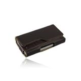 New Incipio Premium Leather Holster For Iphone 4 Brown Safe Convenient Stor ....