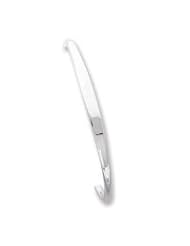 Sterling Silver 5mm Fancy Cuff Bangle Bracelet QB132"