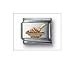Jewelry : Sculpture Spaghetti Plate Red Classic Enamel, Italian Charm by Nomination Charms