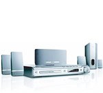 Philips HTS3300 - 5.1ch - Compact Home Cinema System - 300W and MP3 Playback - Silver
