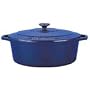 Chasseur Cast Iron 29cm, 3.8ltr Oval Cobalt Blue Casserole