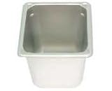Stainless Steel Super Pan Sixth Size - 6''D