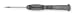 Westward 5MW68 Slotted Screwdriver, 3/16 x 3L