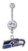 Seattle Seahawks belly button ring