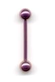 Titanium Pink Barbell 14 gauge by 5/8