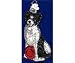 Old World Christmas Ornament Border Collie Dog #12302