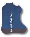 XeroSox Cast Guard With Pro-Pump Large Half Leg 23.5