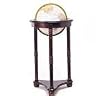 Globe 28"H Mahogany Finished Stand