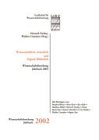 cover of Wissenschaftliche Zeitschrift und Digitale Bibliothek. Jahrbuch 2002. Wissenschaftsforschung