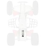 03-08 SUZUKI LTZ400: MOOSE REAR SHOCK LINKAGE COVER (SILVER) by Moose Racing
