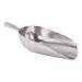 Adcraft ALS-6 12 oz Capacity, 6" Length x 3" Width, Mirror Finish, Heavy Duty Cast Aluminum Scoop with Contoured Handle