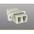 Tripp Lite N455-000 Duplex Multimode Fiber Coupler, LC/LC Tripp Lite N455-000 Duplex Multimode Fiber Coupler, LC/LC