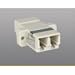 Tripp Lite N455-000 Duplex Multimode Fiber Coupler, LC/LC