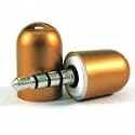 Chill Pill Rap Cap Microphone for iPod Classic, Nano 4G, Touch 2G, and iPhone 3G - Orange