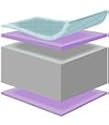 Travel Time 119 x 59 Travel Cot Mattress