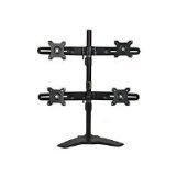 Quad Monitor Stand Supports LCD Monitor 15IN To 24IN