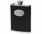 Black Flask w/ Engraving Plate