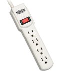 Tripp Lite TLP404 4 Outlets 2 Transformers 4-Feet Cord 390 Joules Surge Suppressor