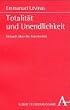 Totalit�t und Unendlichkeit: Versuch �ber die Exteriorit�t