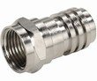 Steren F Connector with Crimp Sleeve
