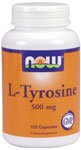 L-Tyrosine by NOW Foods - (500mg - 120 Capsules)