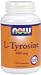L-Tyrosine by NOW Foods - Mental Fitness (500 mg - 120 Capsules)