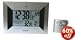 Taylor 1462 Wireless Indoor/Outdoor Thermometer, Clock, and Forecaster-Silver and Black