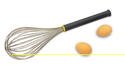 Egg Whisk: Length 17 3/4