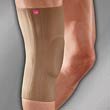 Genumedi® KNEE SUPPORT WITH SILICONE PATELLA-RING, Beige