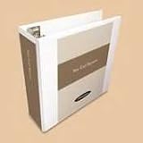 Wilson Jones 86610 Professional Plus Vinyl View Binder, Locking No-Gap D-Rings, 1 Capacity, White
