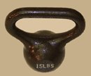 15 lb. Wide Handle Kettlebell