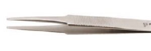 Techni-Tool Tweezer, Titanium Type 2AD, 4.75" OAL