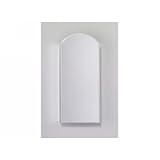Robern MT Cabinet 30" H MT D8 8" Deep Arch Door Left Hand Electric Night Light Beveled MT16D8ABLL