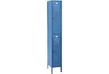 Penco Locker Double Tier 12x12x36 2 Doors Assembled Marine Blue