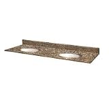 Pegasus 61" Double Bowl Vanity Top PE62829