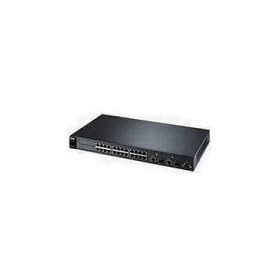 ZyXEL ES-2024PWR 24 x 10/100 & 2xDual Personality with 12 Port PoE SNMP Rackmount Switch (AC)