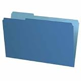 Pendaflex 435013RED Pendaflex Interior File Folders, 1/3 Cut, Top Tab, Legal, Red, 100/Box