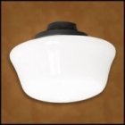 Hunter 25272 Original Schoolhouse Globe - Fluorescent, Antique Black