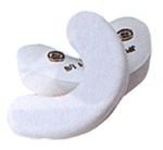 Athletic Specialty Snap-In Jaw Pads (Pair)